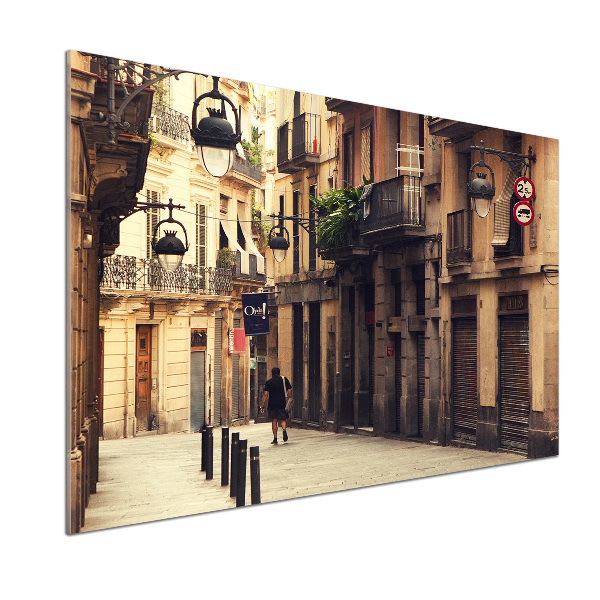 Salpicadero de cocina Calles de Barcelona