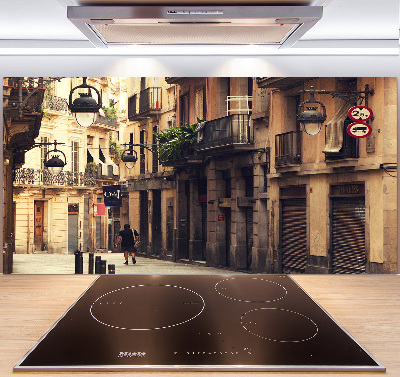 Salpicadero de cocina Calles de Barcelona