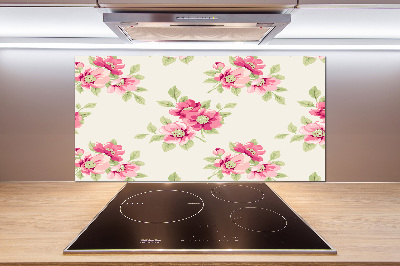 Panel para cocina Patrón floral