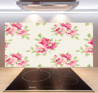 Panel para cocina Patrón floral