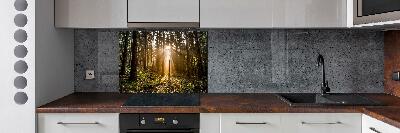 Panel do kuchni Światło słoneczne