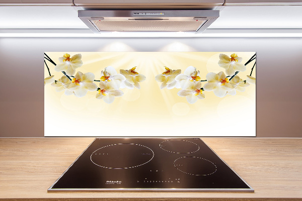 Panel między meble w kuchni Orchidea