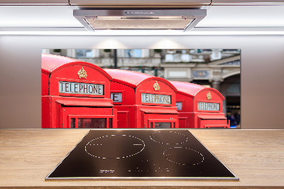 Salpicadero para cocina Teléfono público