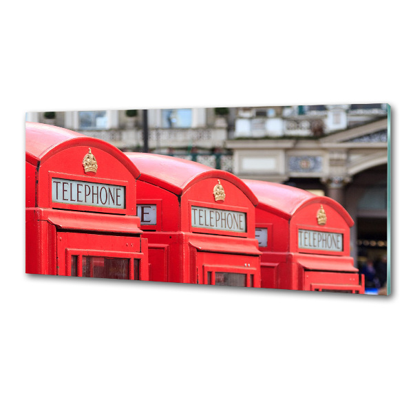 Salpicadero para cocina Teléfono público