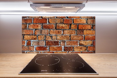 Salpicadero de cocina pared de ladrillos