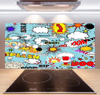 Panel para cocina Historietas