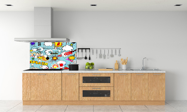 Panel para cocina Historietas