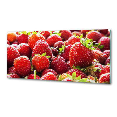 Panel de pared de cocina fresas