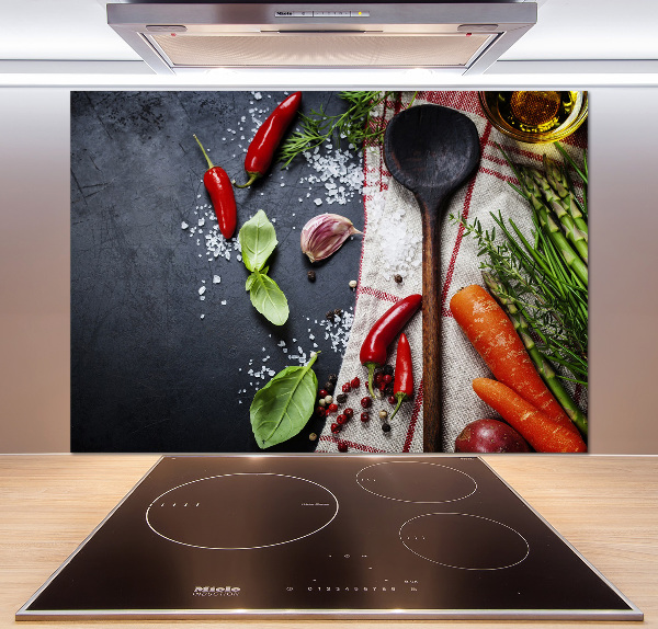 Salpicadero de cocina Ingredientes