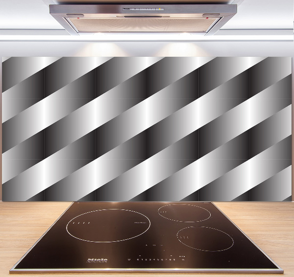 Panel do kuchni Abstrakcja paski