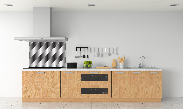 Salpicadero de cocina Rayas abstractas