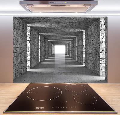 Panel do kuchni Tunel z cegły