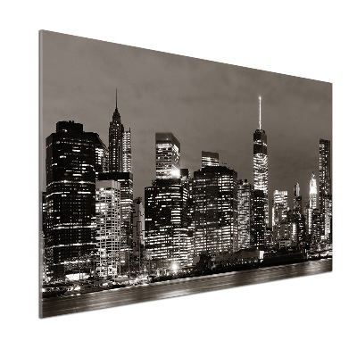 Panel antisalpicaduras Manhattan Nueva York