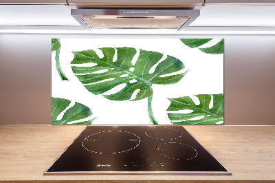 Panel między meble w kuchni Monstera