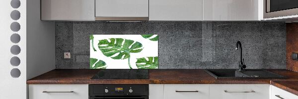 Panel między meble w kuchni Monstera