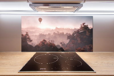 Panel do kuchni Balon nad lasem