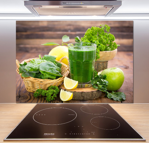 Salpicadero para cocina Cóctel verde