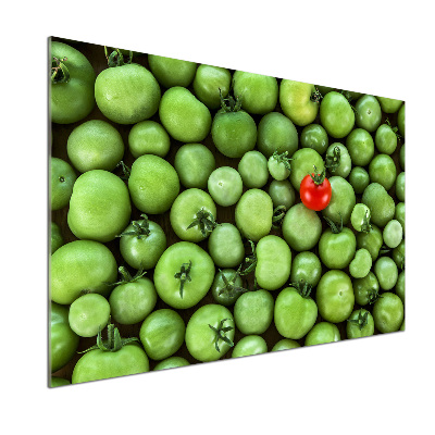 Panel de pared de cocina tomate maduro
