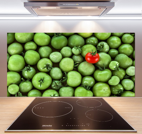 Panel de pared de cocina tomate maduro
