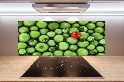 Panel de pared de cocina tomate maduro