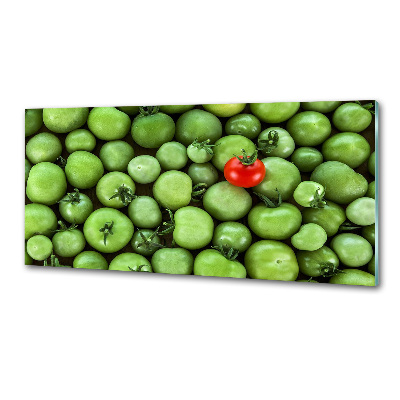 Panel de pared de cocina tomate maduro
