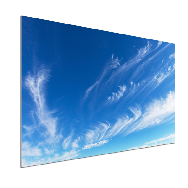 Salpicadero de cocina cielo azul