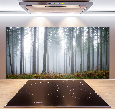 Salpicadero para cocina Niebla en el bosque