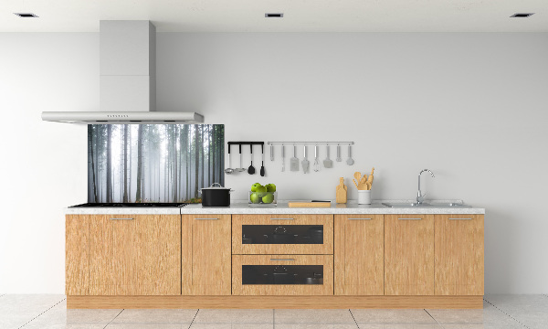 Salpicadero para cocina Niebla en el bosque