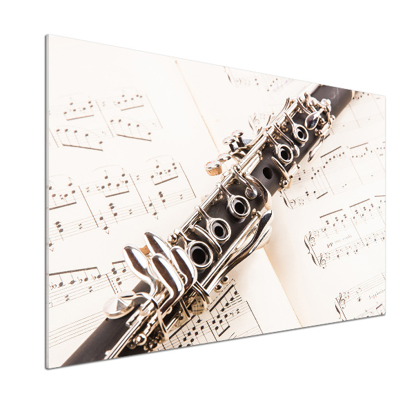 Panel szklany do kuchni Klarnet