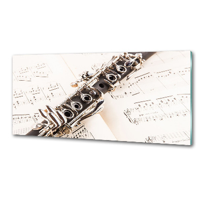 Panel szklany do kuchni Klarnet