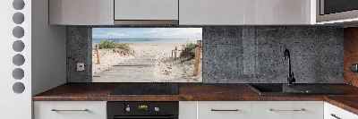 Panel de pared de cocina Playa