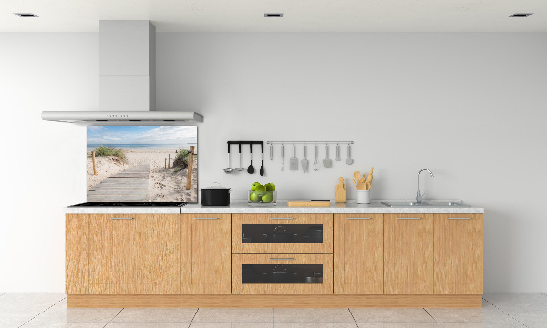Panel de pared de cocina Playa