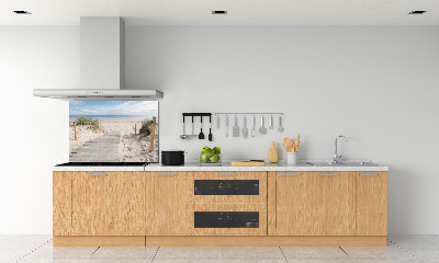 Panel de pared de cocina Playa