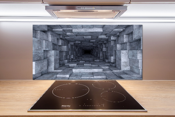 Panel szklany do kuchni Tunel