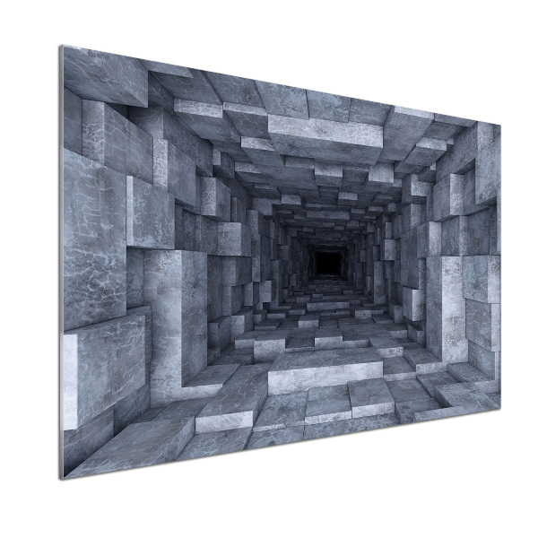 Panel szklany do kuchni Tunel