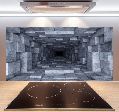 Panel szklany do kuchni Tunel