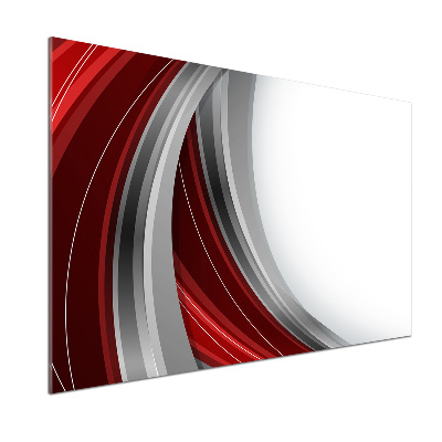 Panel między meble w kuchni Fale tło