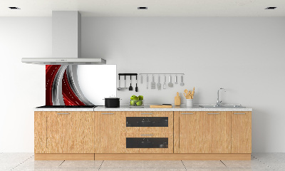 Panel między meble w kuchni Fale tło