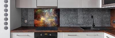 Panel de pared de cocina Cosmos