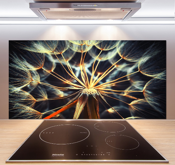 Panel de pared de cocina Dientes de león