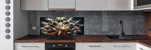 Panel de pared de cocina Dientes de león