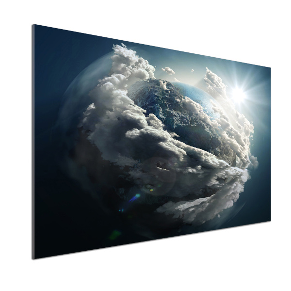 Salpicadero de cocina Planeta Tierra