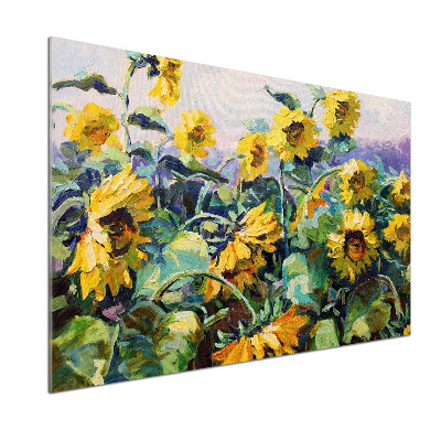 Panel antisalpicaduras Girasoles