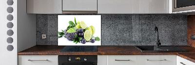 Panel do kuchni Limonki i kamienie