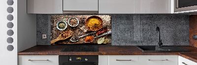 Panel de pared de cocina Mezcla de especias