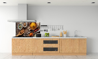 Panel de pared de cocina Mezcla de especias