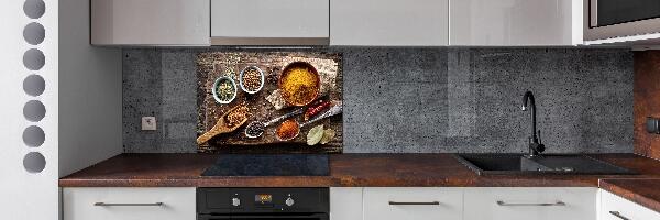 Panel de pared de cocina Mezcla de especias