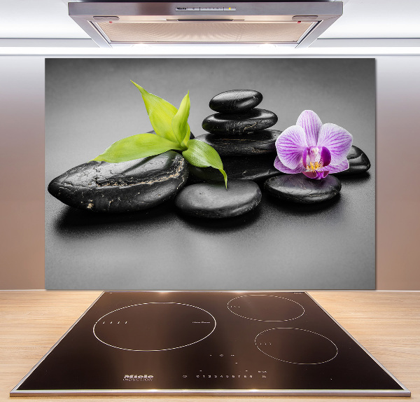 Panel antisalpicaduras Piedras zen