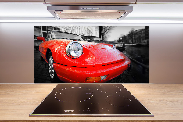 Panel de pared de cocina Coche clásico