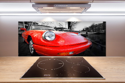 Panel de pared de cocina Coche clásico